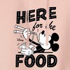 Women's - Disney - Mickey & Friends Cropped Graphic Hoodie - 2 of 3