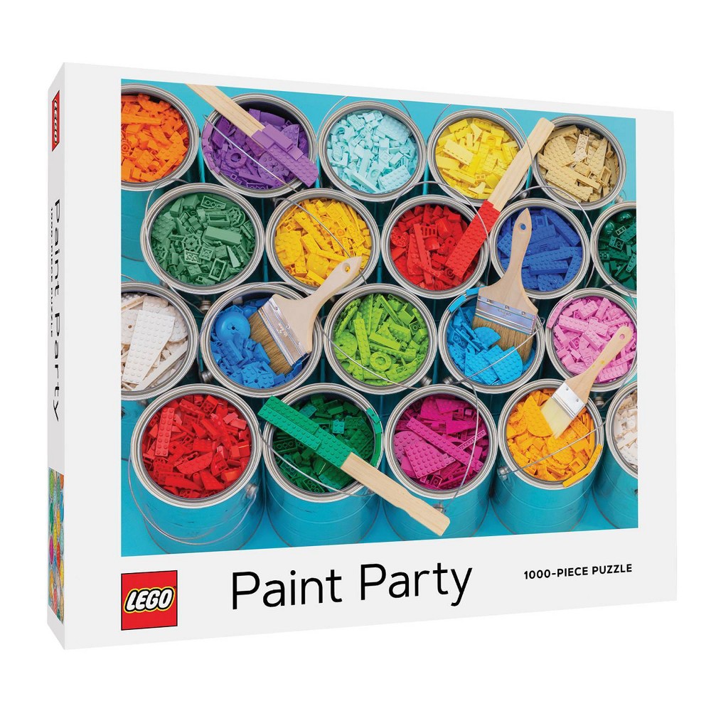 ISBN 9781452179704 product image for Lego Paint Party Puzzle, Playing Cards | upcitemdb.com