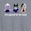 Women's - Disney Villains - It's Good To Be Bad Graphic Racerback Tank - 2 of 4