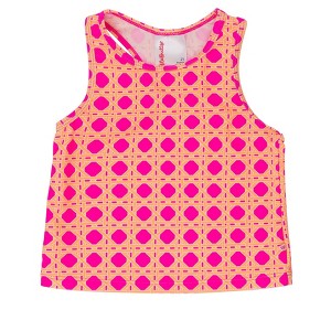 RuffleButts Girls UPF50+ Active Tank Top - 1 of 4