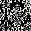 Ozbourne Cornice Syel 3" Rod Pocket Valance 50" x 17" Black by RLF Home - 4 of 4