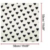 Allegra K Women's Love Heart Small Square Head Neck Scarves Neckerchief - 3 of 4
