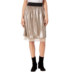 Free People Womens Sequined Midi Skirt - 1 of 1