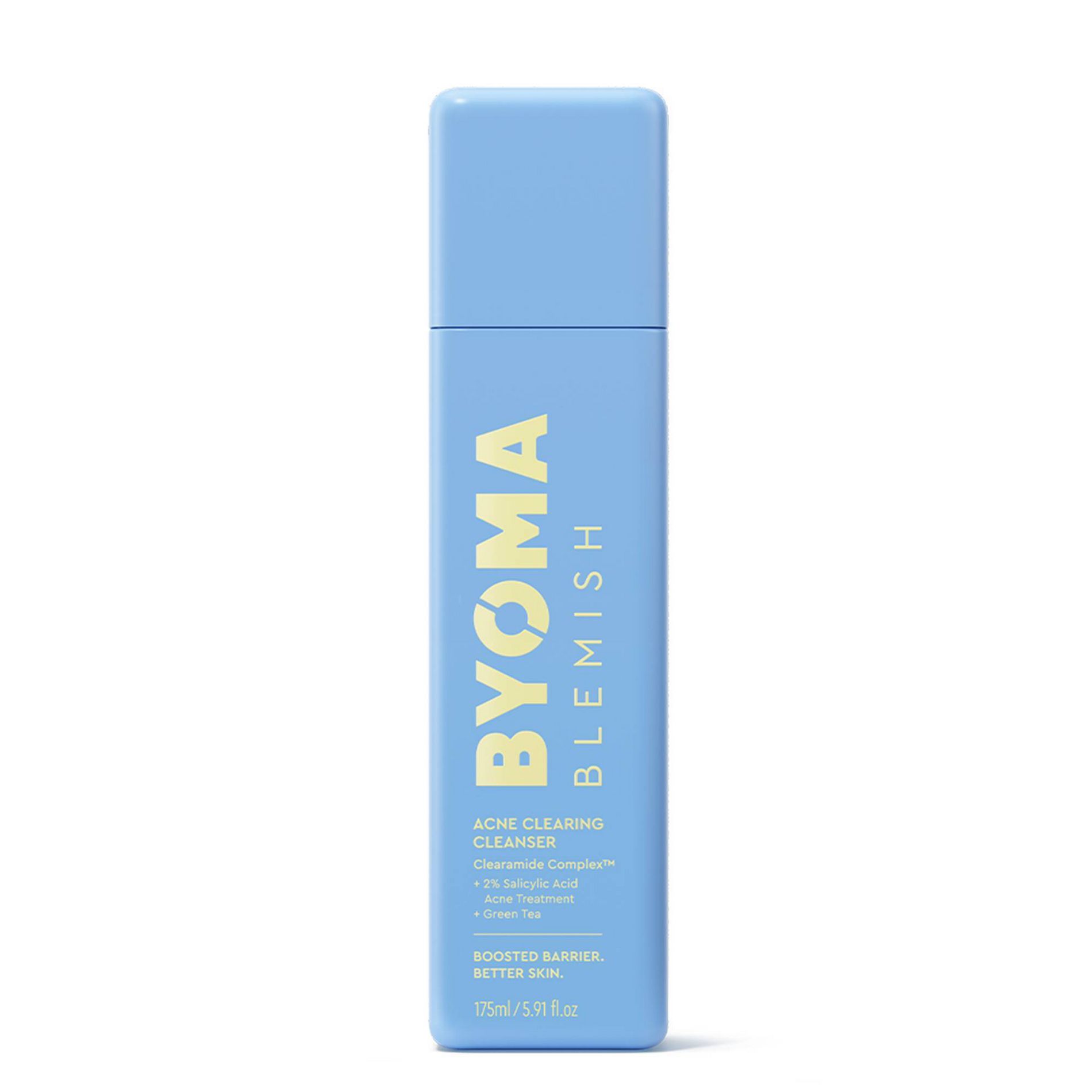 BYOMA Blemish Acne Clearing Creamy Cleanser - 5.91 fl oz: Paraben-Free, Facial Treatments, Lotion, Fresh Scent
