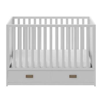 Room & Joy Adam 3-in-1 Convertible Storage Crib Nursery - White