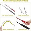 Itopfox Interactive Cat Toy with Retractable Wand & Feather Refills for Indoor Cats to Chase, Exercise & Play - 4 of 4