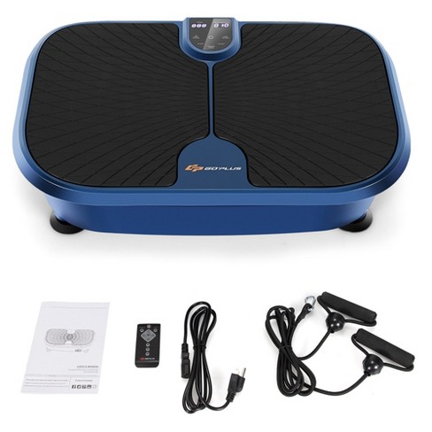 Costway Mini Vibration Plate Fitness Exercise Machine With Remote