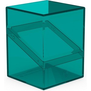 Ultimate Guard Boulder 100+ Clear, Deck Case for 100 Double-Sleeved TCG Cards, Malachite, Secure & Durable Storage for Trading Card Games, Transparent - 1 of 4