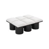 Meridian Furniture,Pavilion Boucle Fabric Bench - 4 of 4