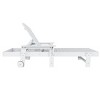 WestinTrends Malibu Reclining Chaise Lounge With Arms & Wheels - 4 of 4