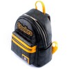 Loungefly NFL Pittsburgh Steelers Patch Icons Black Mini Backpack - 2 of 4
