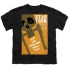 Boys' Star Trek Tos Episode 59 T-Shirt Black Small - 2 of 4