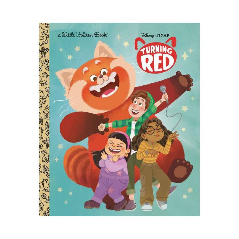 Disney/Pixar Turning Red Little Golden Book - by  Golden Books (Hardcover), 1 of 2