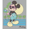 Men's Mickey & Friends Retro Tropical Vacation Sweatshirt - 2 of 4