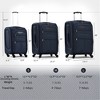 Kumasinova 3 Pcs SoftSide Luggage Sets,Extandable Checked Spinner Suitcases with TSA Lock,Airline-Approved Luggage Travel Set,20"24"28" - 3 of 4