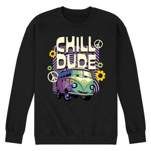 Men's - Disney - Filmore Chill Dude Graphic Fleece Sweatshirt - 1 of 4