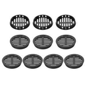 Unique Bargains Durable Impact-Resistant Scratch-Resistant Moisture-Resistant Air Vent Covers 10 Pcs - 1 of 4