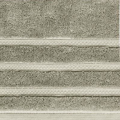 True Comfort Taupe Cotton 4-Pack Bath Towel Set