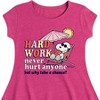 Girls' - Peanuts - Hard Work Fit & Flair Cap Sleeve Dress - 2 of 3