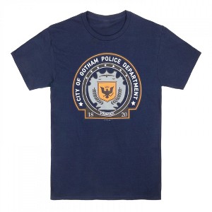 Adult Batman GCPD Badge Logo T-Shirt - 1 of 3