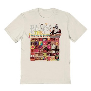 The Monkees Men's The Birds The Bees Short Sleeve Graphic Cotton T-Shirt - 1 of 3