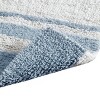 ChicFurnit Bath Rug and Mat Plush Cotton Reversible Rug for Bathroom Relaxation, Blue, 45"*27"*0.5" - 4 of 4