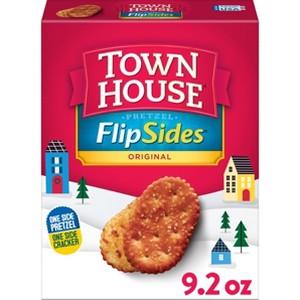 Town House Pretzel Flipsides Original Crackers - 9.2oz - 1 of 4