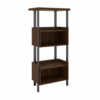 65.98" Architect 4 Shelf Bookcase Modern Walnut - Bush Furniture