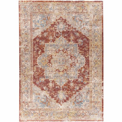 Hauteloom Powassan Red Medallion Area Rug