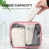 Hanging Travel Toiletry Bag for Women – Portable Makeup & Cosmetic Organizer with Hook - 2 of 4