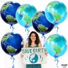 KatchOn, Globe Balloons for Globe Decorations - Big 22 Inch, Pack of 6 | Earth Balloons for Around The World Decorations,Travel Party Decorations - 4 of 4