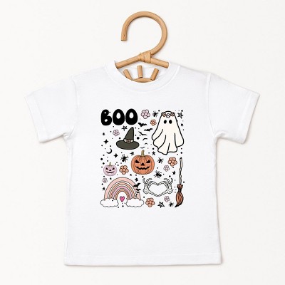 The Juniper Shop Boo Collage Toddler Short Sleeve Tee