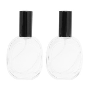 Unique Bargains Perfume Bottle with Spray Bottle for Bathroom 2 Pcs - 1 of 4