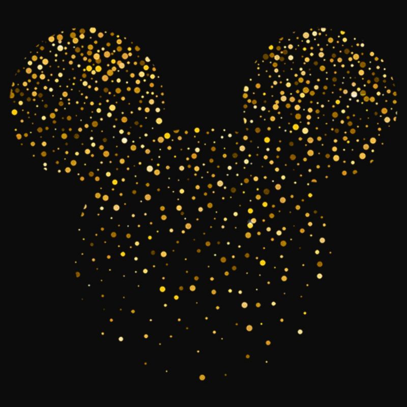 Men's Mickey & Friends Confetti Mickey Mouse Logo Tank Top, 2 of 6