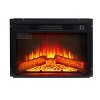 Electric Fireplace Insert with Ultra Thin Heater & Realistic Flame, 18" & 23" Recessed Firebox for Living Room-3irtyhousy - 2 of 4