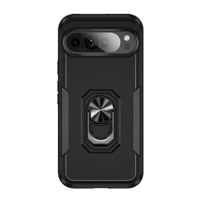 SaharaCase Raider Phone Case for Google Pixel 9 Pro XL Shock Absorbing Scorpion Black (CP00609)