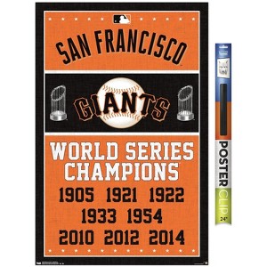 Trends International MLB San Francisco Giants - Champions Unframed Wall Poster Prints - 1 of 4