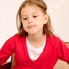 Girls' Jolly Christmas Santa Sterling Silver Necklace - In Season Jewelry - 2 of 4