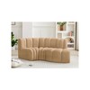 Meridian Furniture,Arc Velvet Modular Sofa - 2 of 4