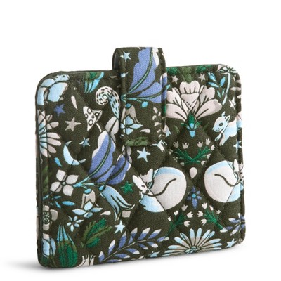 Vera Bradley Women's Outlet Cotton Small Essential Tab Wallet