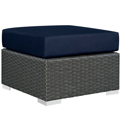 Modway Sojourn Outdoor Patio Sunbrella Ottoman