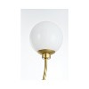 Elegant Lighting Lyle Flush Mount in Black with Frosted Glass Globe - 4 of 4