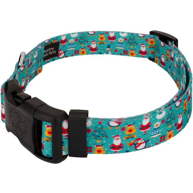 Country Brook Petz Deluxe Santa & Friends Dog Collar - Made In The U.S.A, 5 of 8