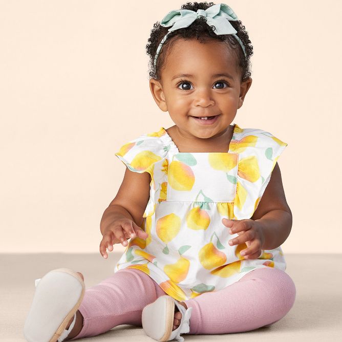 Carter's Child of Mine Baby Girl Sleep N' Play - Walmart.com  Carters baby  girl clothes, Baby girl pajamas, Carters baby girl