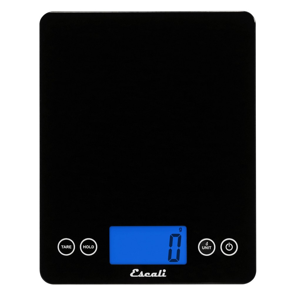 Escali Arti XL Glass Digital Scale Black