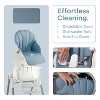 KUB Baby High Chair, 3 in 1 Foldable High Chair with 7 Height & 4 Recline Adjustable, Removable Tray & Seat - 3 of 4