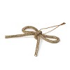 Rhinestone Bow Ornaments Gold - Bullseye's Playground™ - 3 of 4