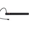 Monoprice 12 Outlet ABS Basic 1U Rackmount Power Distribution Unit - 6 Feet Cord - Black | NEMA 5-15R Surge-Protected Socket Outlets, 1050 Joules - 3 of 4
