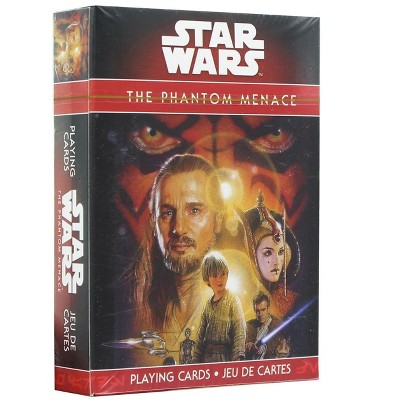 NMR Distribution Star Wars The Phantom Menace Playing Cards