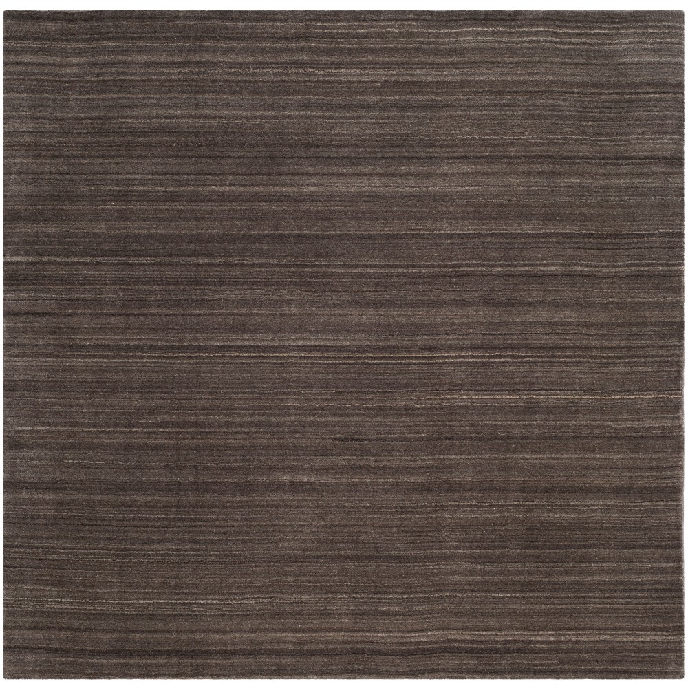 6'x6' Spacedye Design Loomed Square Area Rug Charcoal - Safavieh